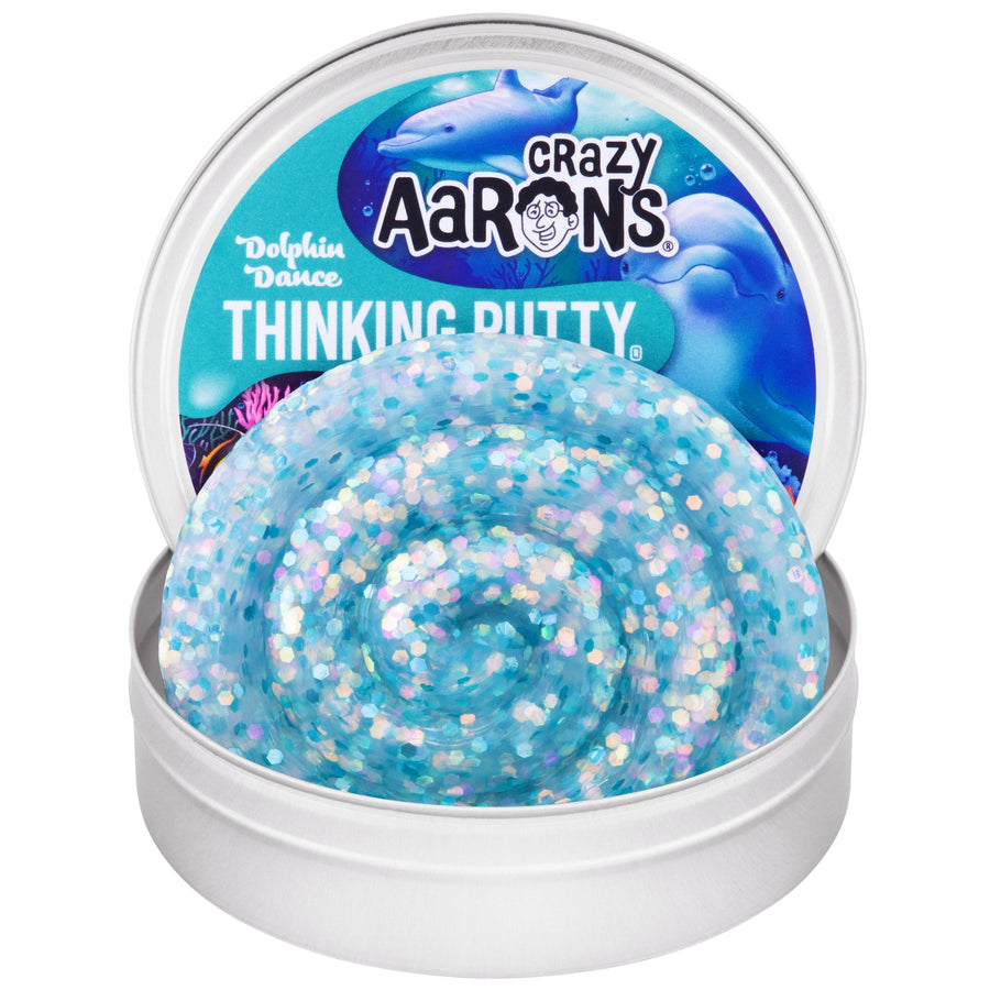 Dolphin Dance - 3.5" Thinking Putty Tin L2